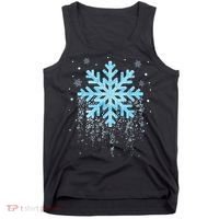 Snowflake Costume Winter Christmas Matching Tank Top thumb 0