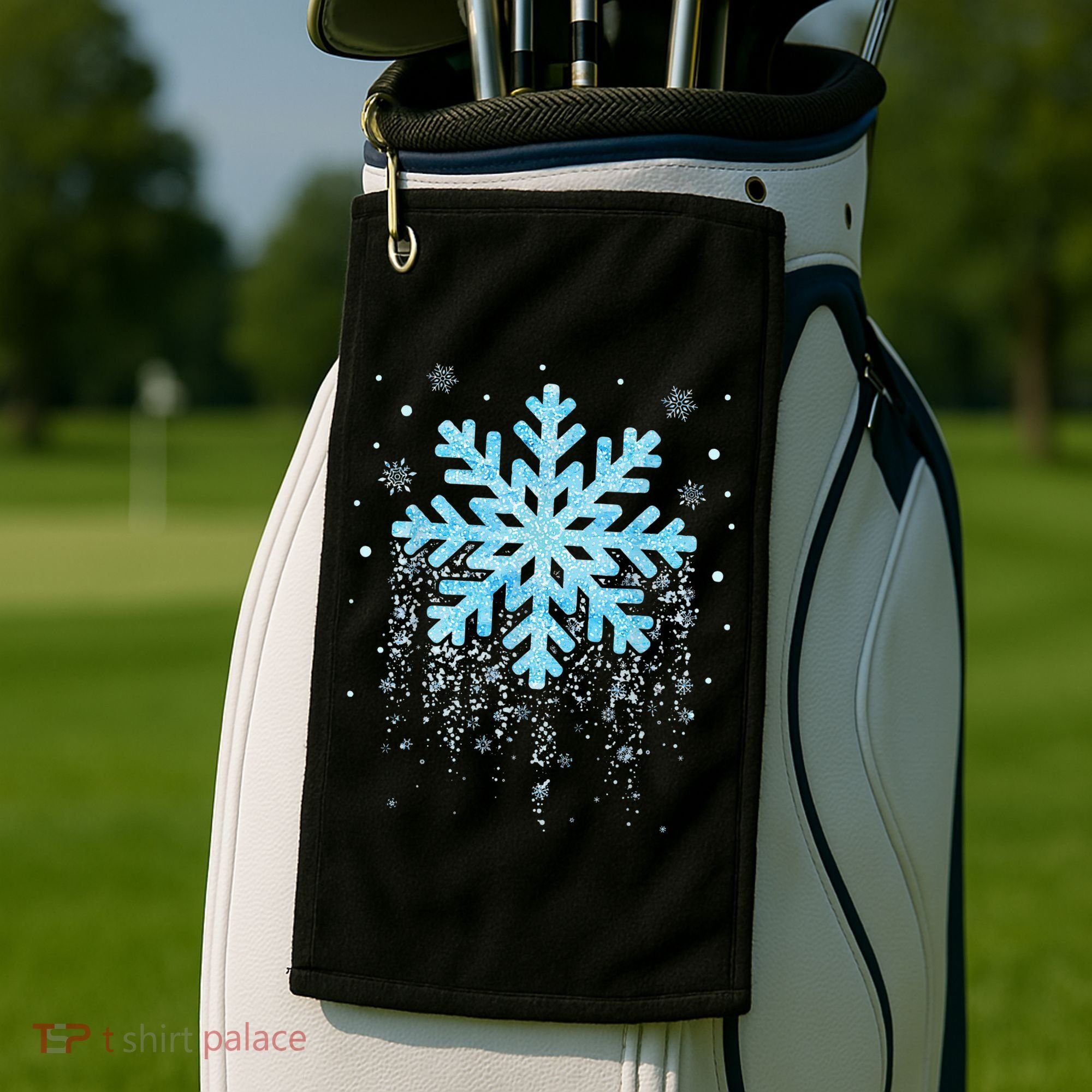 Snowflake Costume Winter Christmas Matching Golf Towel