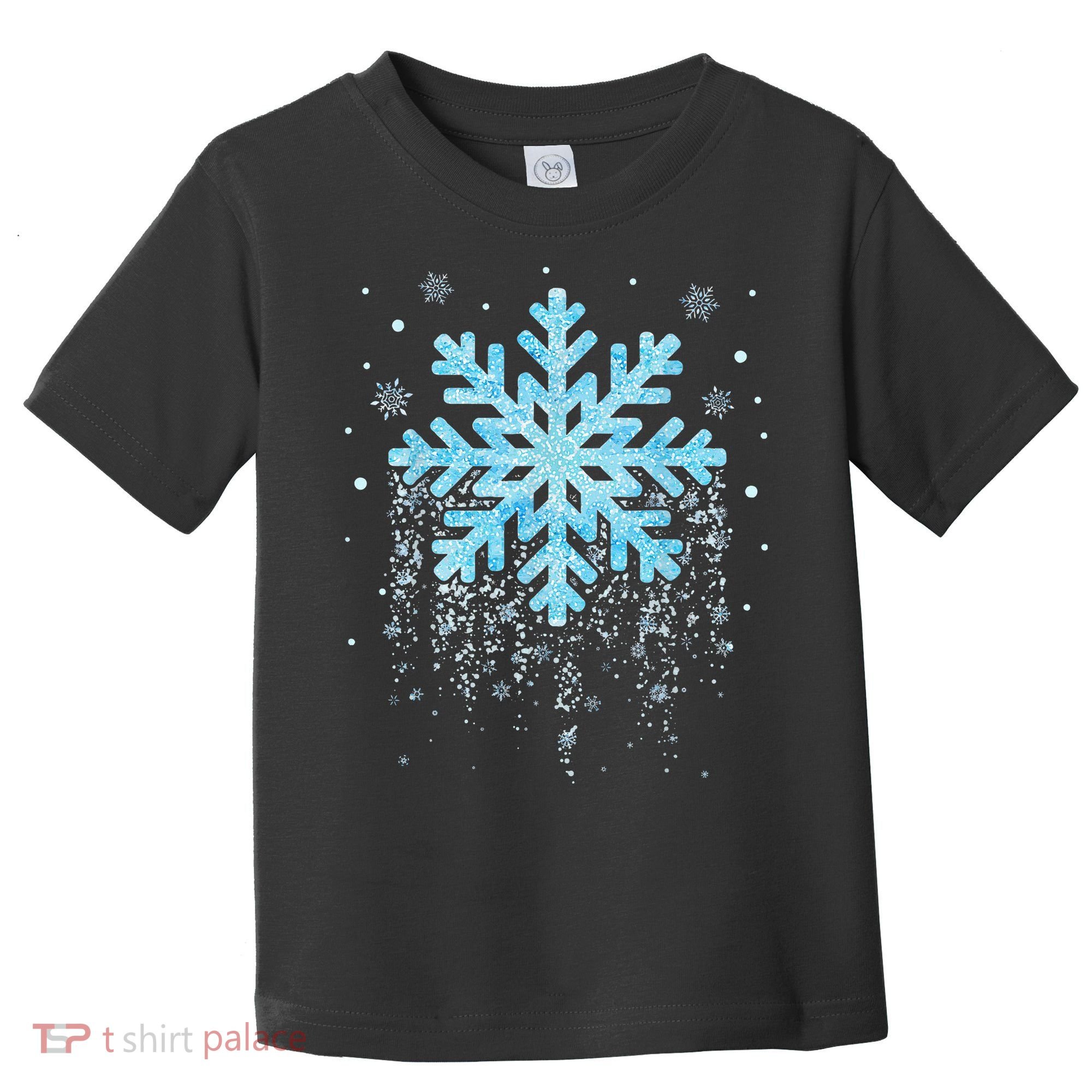 Snowflake Costume Winter Christmas Matching Toddler T-Shirt