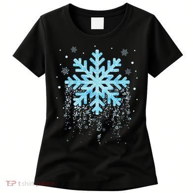 Snowflake Costume Winter Christmas Matching Women's T-Shirt