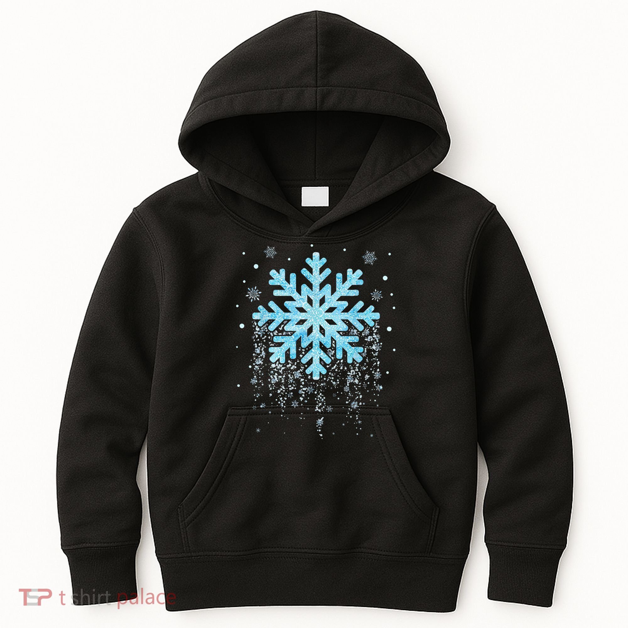 Snowflake Costume Winter Christmas Matching Kids Hoodie