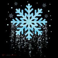 Snowflake Costume Winter Christmas Matching Kids T-Shirt thumb 4