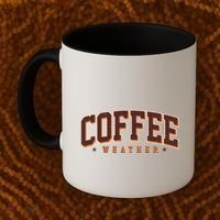 Sporty Coffee Weather Coffee Lover Fall Autumn Fan Coffee Mug thumb 2