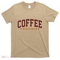 Sporty Coffee Weather Coffee Lover Fall Autumn Fan T-Shirt thumb 0