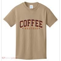 Sporty Coffee Weather Coffee Lover Fall Autumn Fan Kids T-Shirt thumb 0