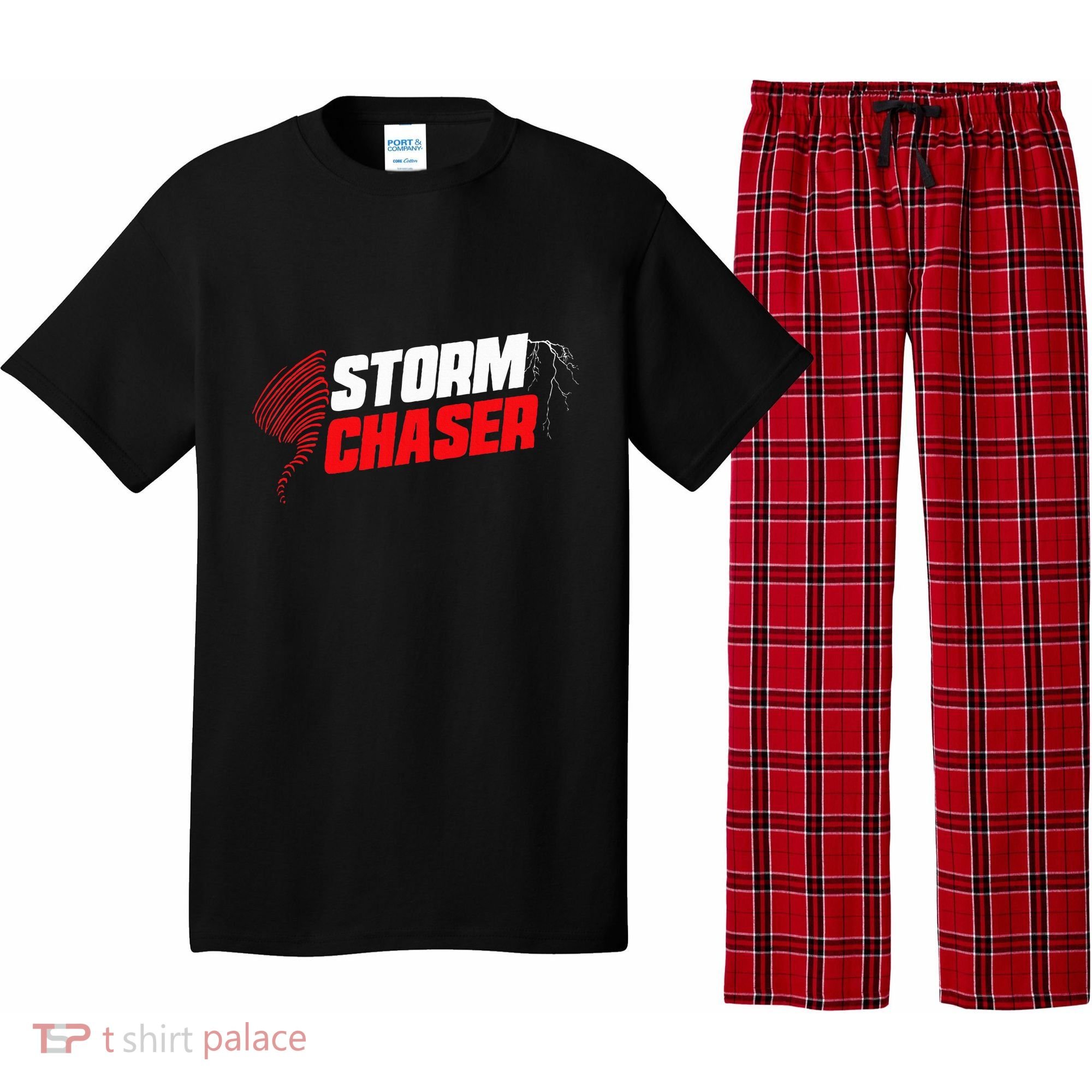 Storm Chaser Weather Tornado Pajama Set