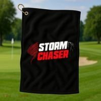 Storm Chaser Weather Tornado Golf Towel thumb 1