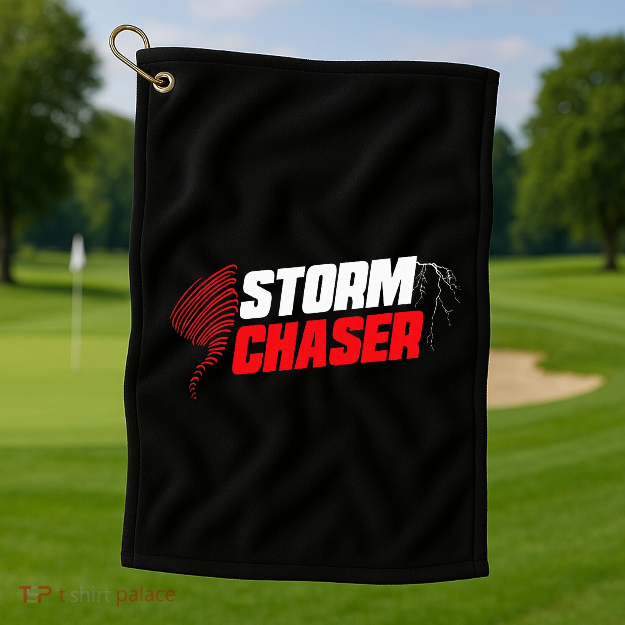 Storm Chaser Weather Tornado Golf Towel