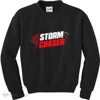 Storm Chaser Weather Tornado Kids Sweatshirt thumb 0