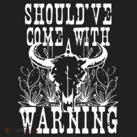 Should've Come With A Warning Western Cowboy Hat thumb 2