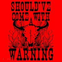 Should've Come With A Warning Western Cowboy Santa Hat thumb 1