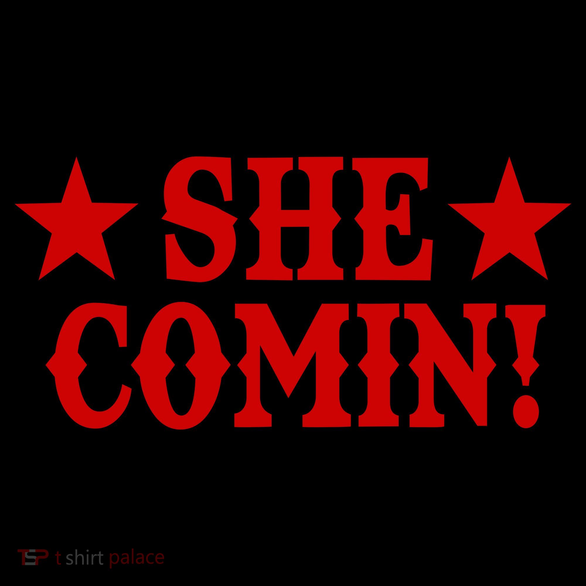 She Comin! Western Cowboy Cowgirl Coffee Mug