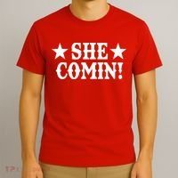 She Comin! Western Cowboy Cowgirl T-Shirt thumb 3