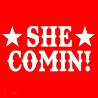 She Comin! Western Cowboy Cowgirl Mousepad thumb 1