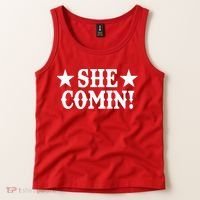 She Comin! Western Cowboy Cowgirl Tank Top thumb 2