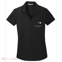 Stupid Canadian Wolf Bird Women's Dry Zone Grid Polo thumb 0