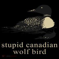 Stupid Canadian Wolf Bird Mousepad thumb 1
