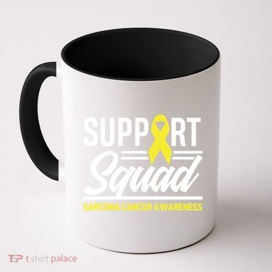 Sarcoma Cancer Warrior Support Squad Sarcoma Awareness Gift Coffee Mug