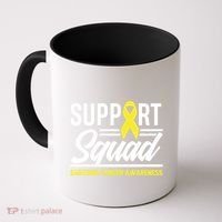 Sarcoma Cancer Warrior Support Squad Sarcoma Awareness Gift Coffee Mug thumb 0