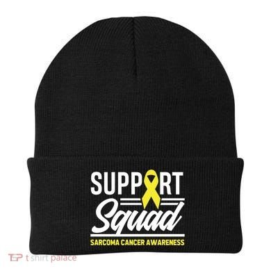 Sarcoma Cancer Warrior Support Squad Sarcoma Awareness Gift Beanie