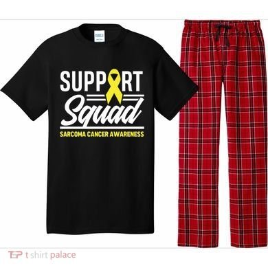 Sarcoma Cancer Warrior Support Squad Sarcoma Awareness Gift Pajama Set