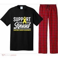 Sarcoma Cancer Warrior Support Squad Sarcoma Awareness Gift Pajama Set thumb 0