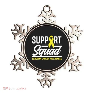 Sarcoma Cancer Warrior Support Squad Sarcoma Awareness Gift Ornament