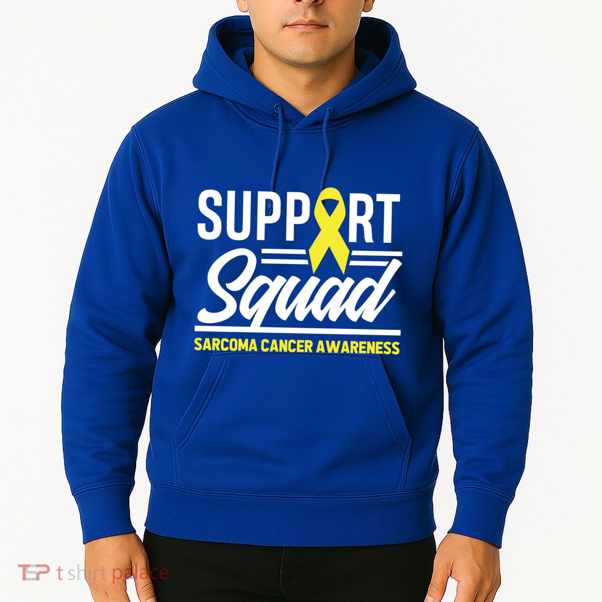 Sarcoma Cancer Warrior Support Squad Sarcoma Awareness Gift Hoodie