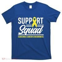 Sarcoma Cancer Warrior Support Squad Sarcoma Awareness Gift T-Shirt thumb 0
