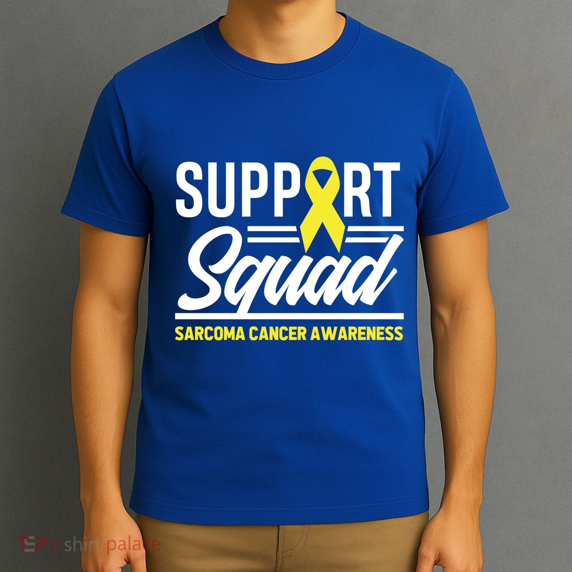 Sarcoma Cancer Warrior Support Squad Sarcoma Awareness Gift T-Shirt