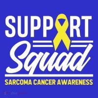 Sarcoma Cancer Warrior Support Squad Sarcoma Awareness Gift Women's Tank Top thumb 5