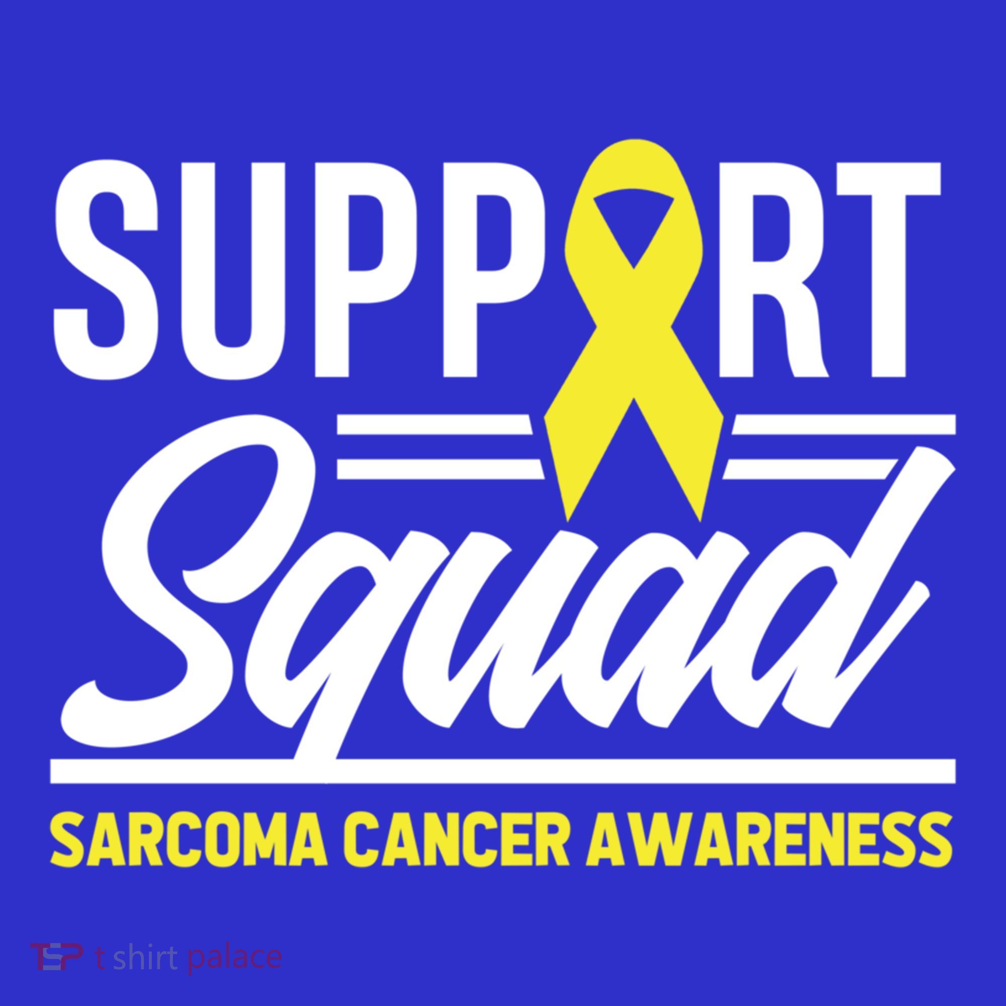 Sarcoma Cancer Warrior Support Squad Sarcoma Awareness Gift Women's Tank Top