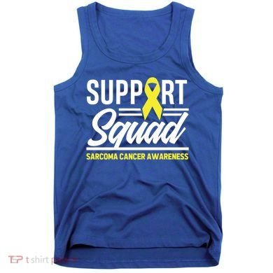 Sarcoma Cancer Warrior Support Squad Sarcoma Awareness Gift Tank Top