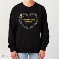 Sarcoma Cancer Warrior Great Gift Women's Sweatshirt thumb 0