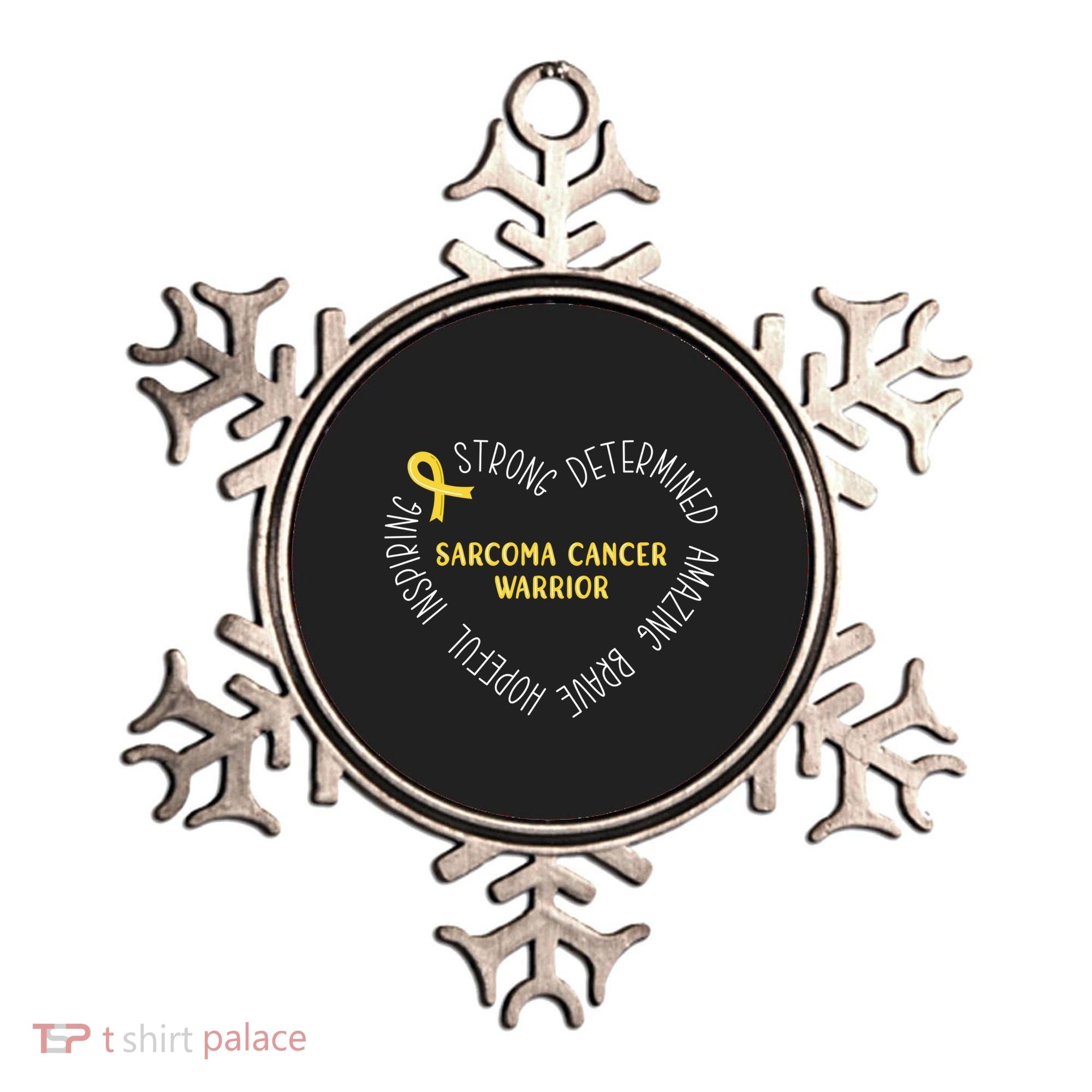 Sarcoma Cancer Warrior Great Gift Ornament