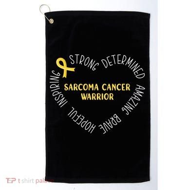 Sarcoma Cancer Warrior Great Gift Golf Towel