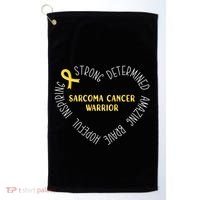 Sarcoma Cancer Warrior Great Gift Golf Towel thumb 0