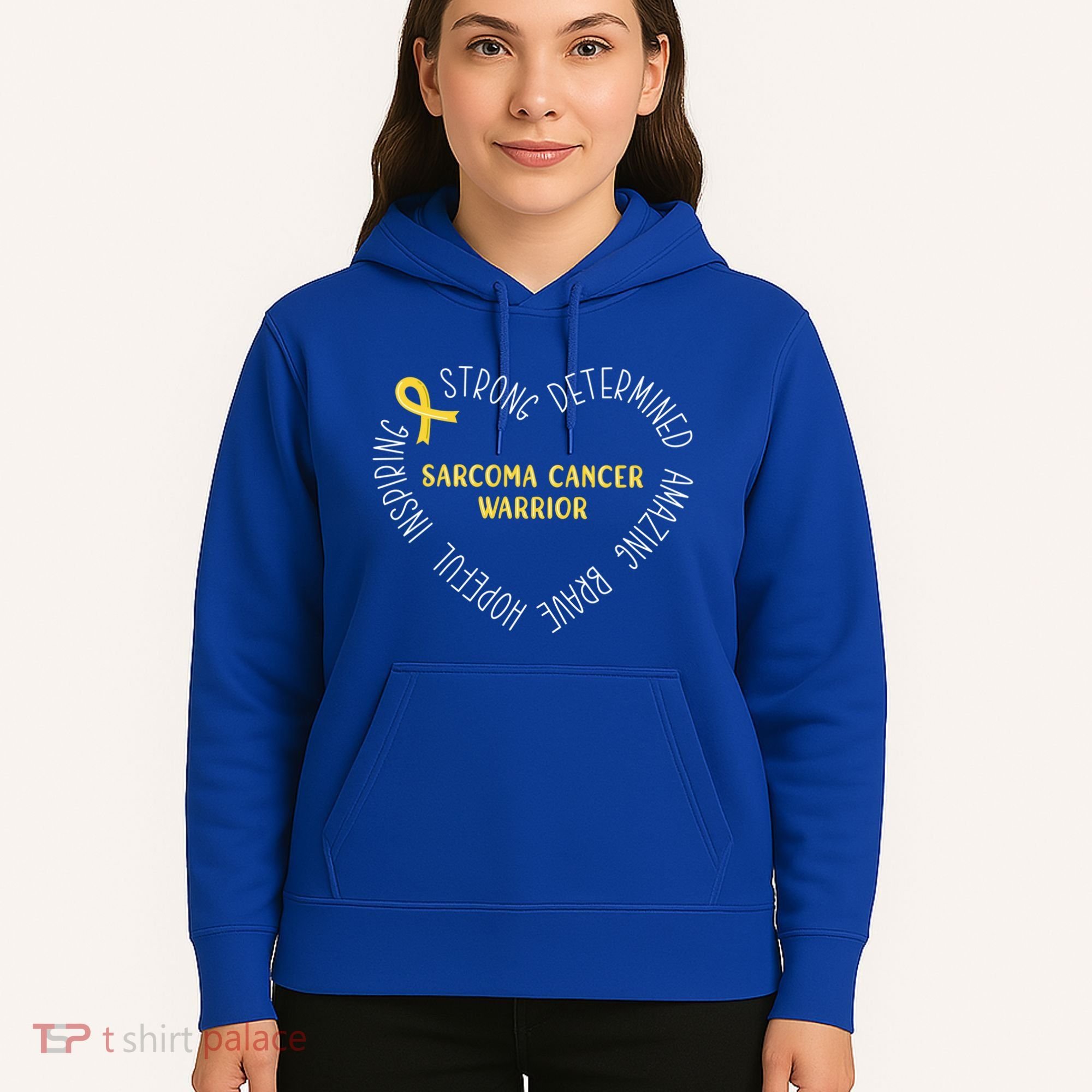 Sarcoma Cancer Warrior Great Gift Hoodie