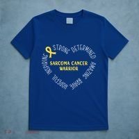 Sarcoma Cancer Warrior Great Gift T-Shirt thumb 5
