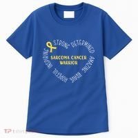 Sarcoma Cancer Warrior Great Gift Tall T-Shirt thumb 0