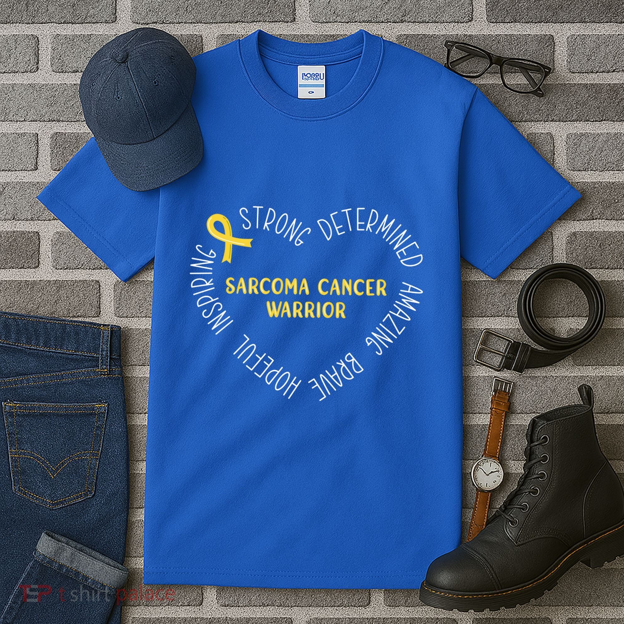 Sarcoma Cancer Warrior Great Gift Tall T-Shirt