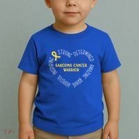 Sarcoma Cancer Warrior Great Gift Toddler T-Shirt thumb 2