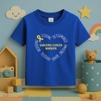 Sarcoma Cancer Warrior Great Gift Toddler T-Shirt thumb 3
