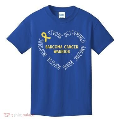 Sarcoma Cancer Warrior Great Gift Kids T-Shirt