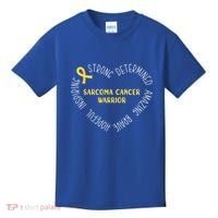 Sarcoma Cancer Warrior Great Gift Kids T-Shirt thumb 0