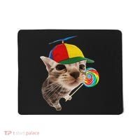 Silly Cat With Lollipop Meme Mousepad thumb 0