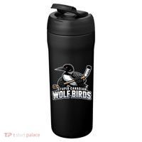 Stupid Canadian Wolf Bird Hockey Duck Funny 24oz Duet Stainless Steel Tumbler thumb 3