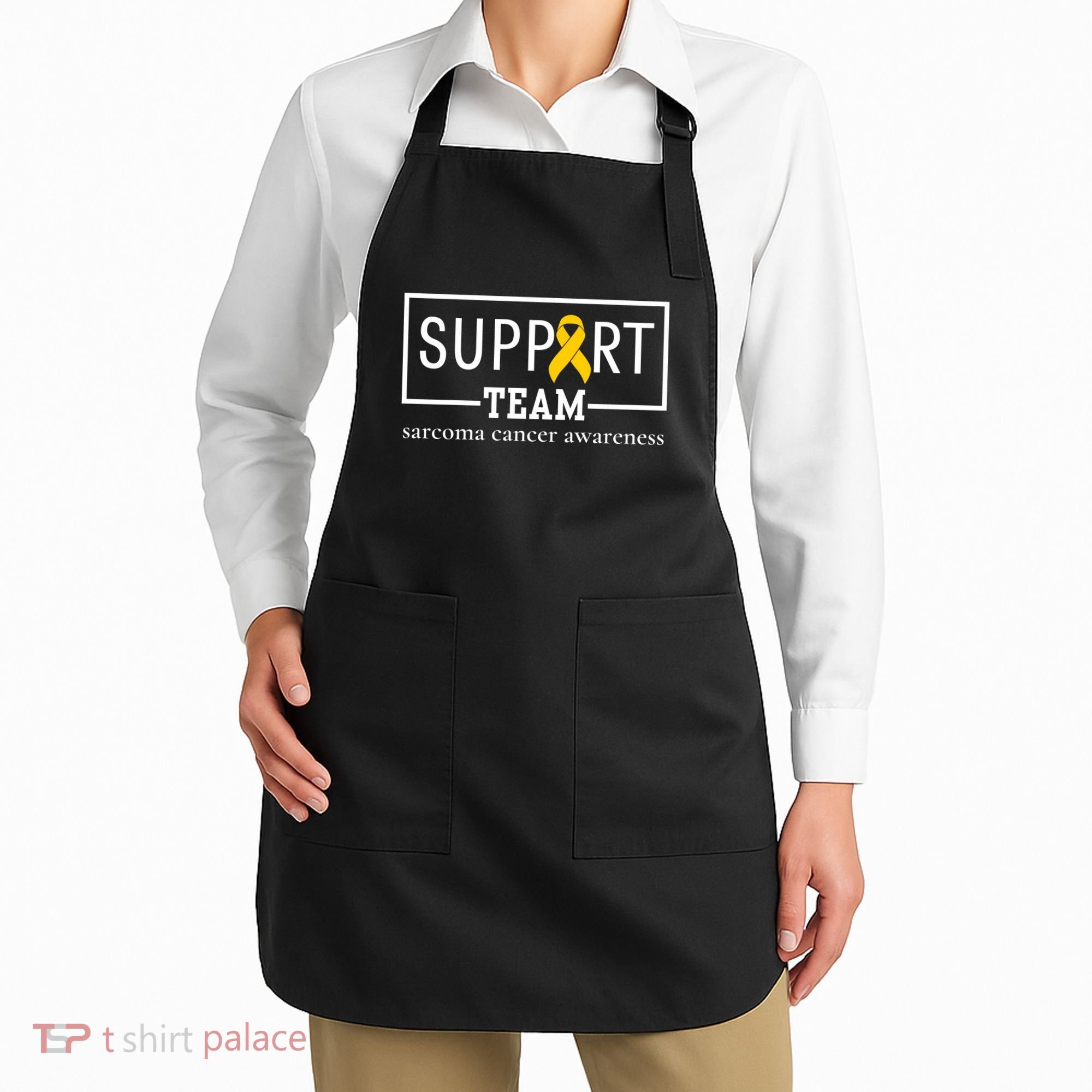 Sarcoma Cancer Warrior Awareness Support Team Apron
