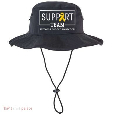 Sarcoma Cancer Warrior Awareness Support Team Bucket Hat