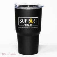 Sarcoma Cancer Warrior Awareness Support Team Tumbler thumb 0